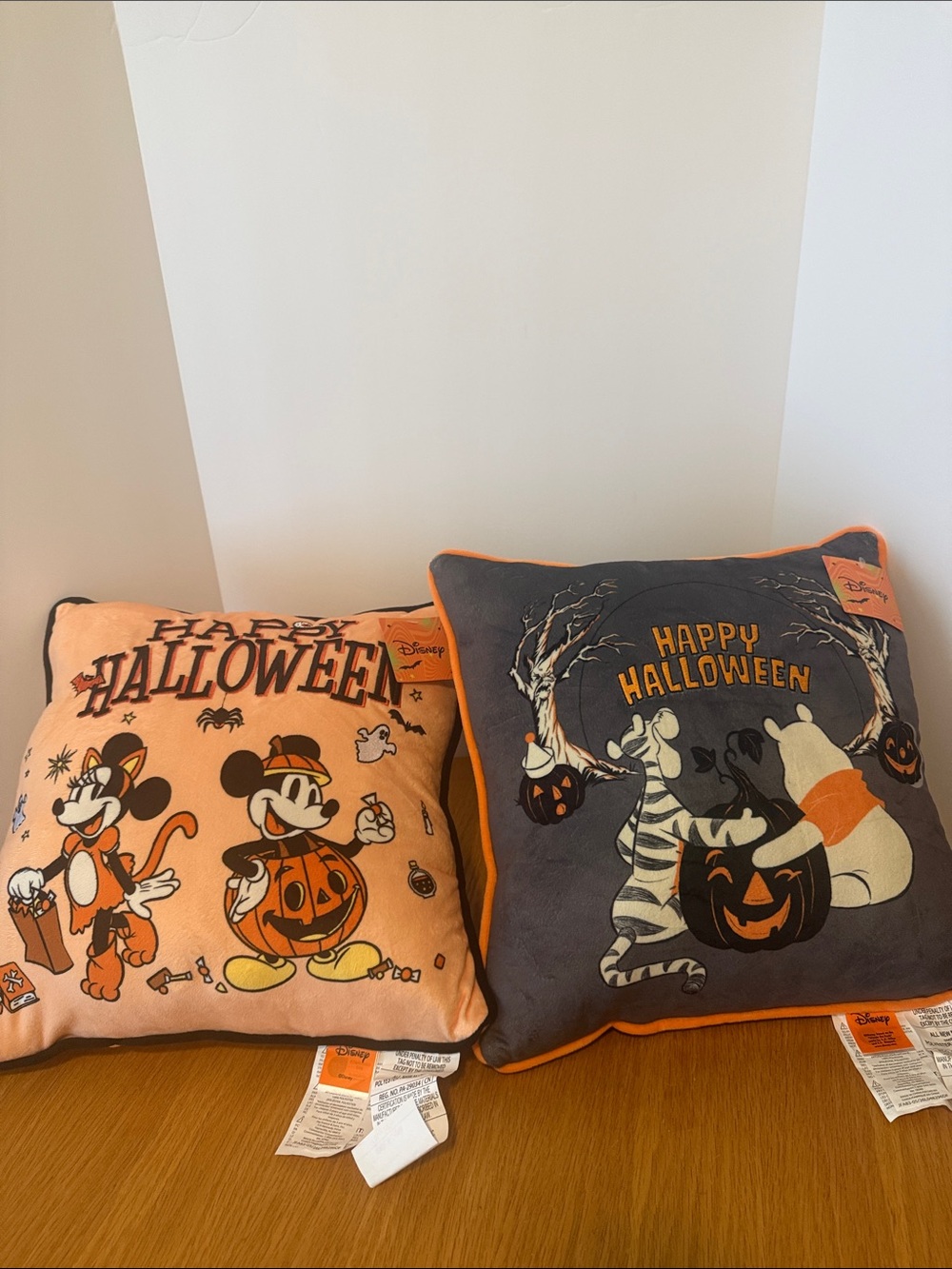Disney Halloween Mickey & Friends Decorative Throw Pillow Set - Aldi